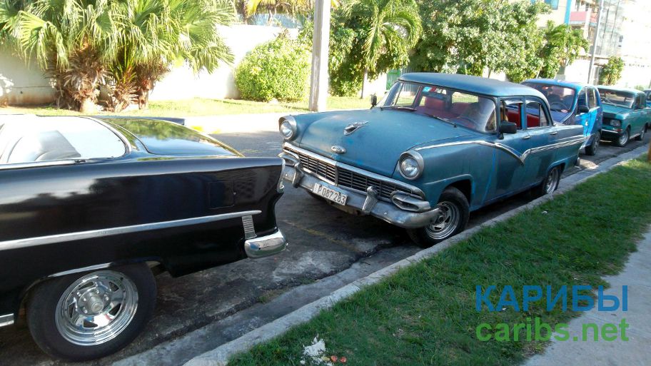 Старые машины на Кубе
