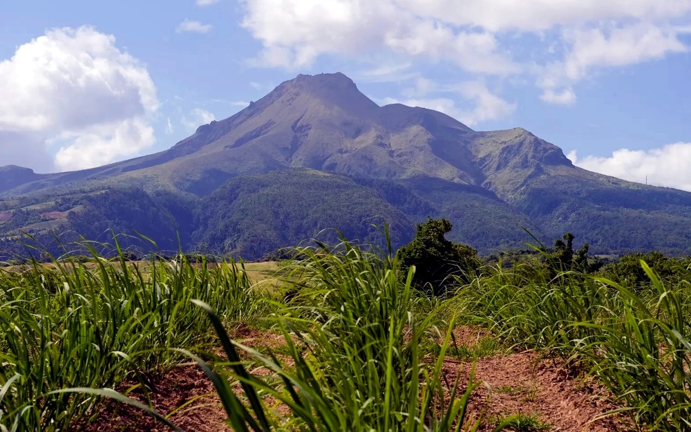 Volcano Mont Pelée, Martinique