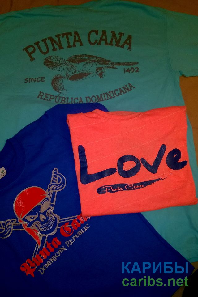 T-shirts from the Dominican Republic
