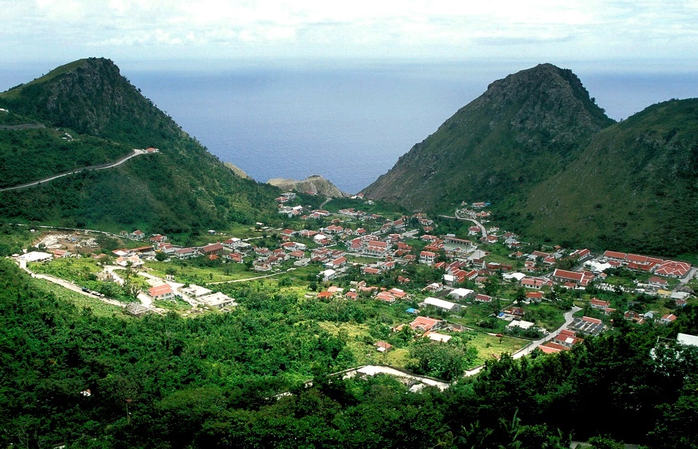 Ville de l'île Saint-Eustache d'Oranjestad