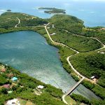 Blick auf die Insel Grenada von oben
