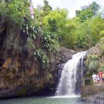 Водопад на острове Гренада