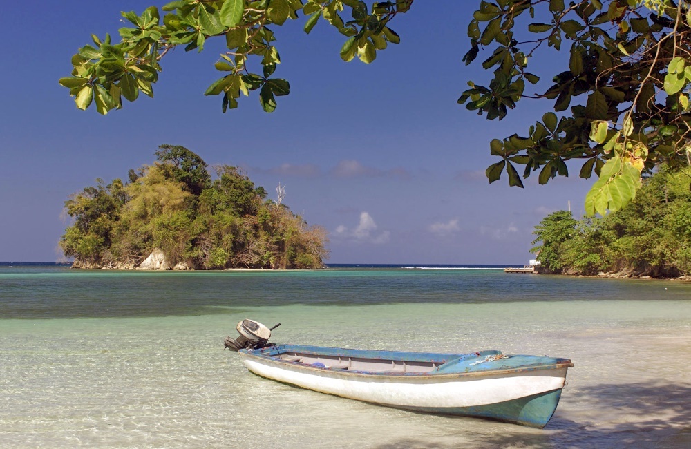 the island of Jamaica