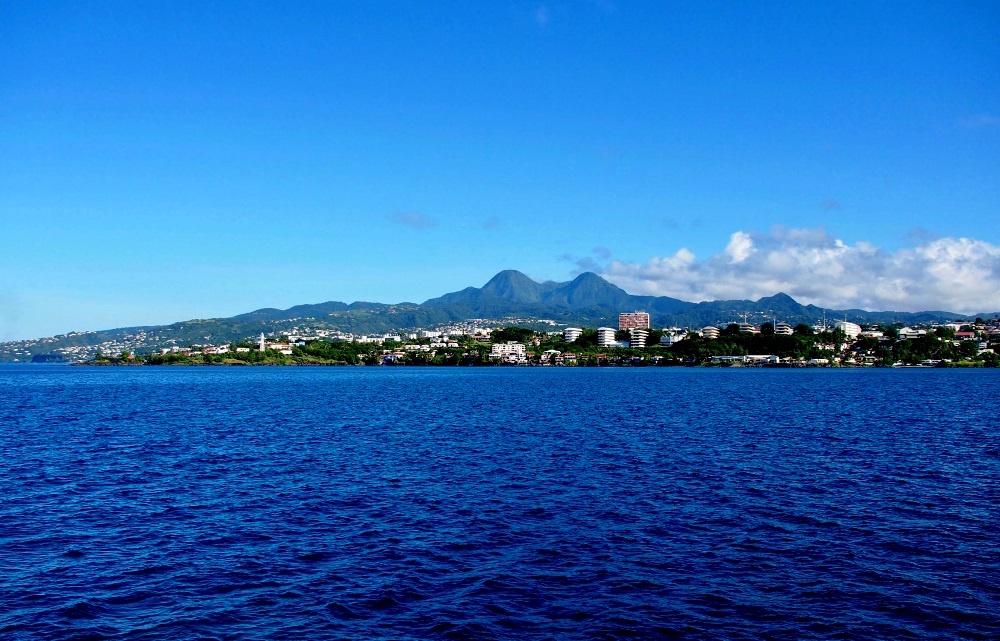 The island of Martinique