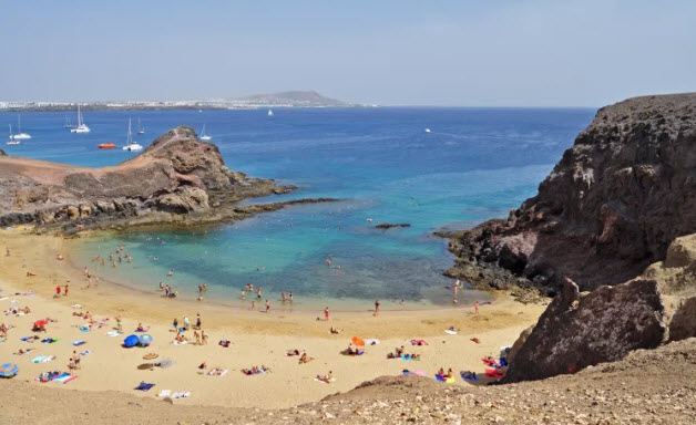 Papagayo Beach on Lanzarote – Canary Islands