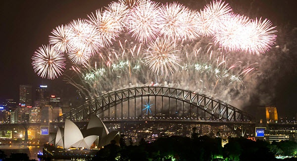 Célébrer le nouvel an en Australie